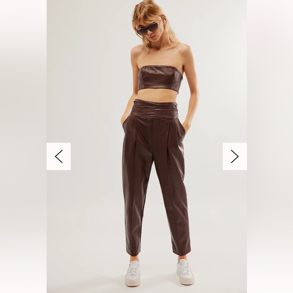Free People Vegan Leather Set
